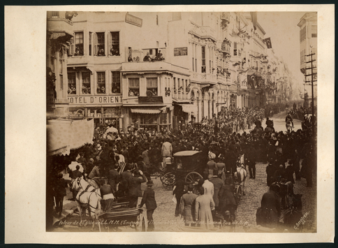 Vorschaubild Besuch von Kaiser Wilhelm II. und Gattin in Istanbul (?) 1898